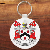 Porte-clés Armoiries de POLLARD (Recto)