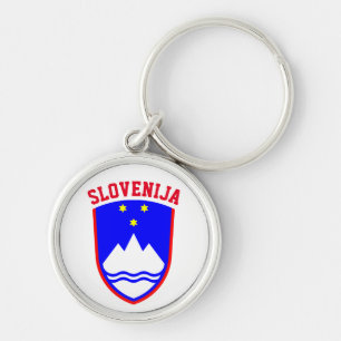Porte-clés Armoiries de SLOVÉNIE