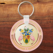 Porte-clés Armoiries De Turks & Caicos (Recto)