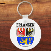 Porte-clés Armoiries d'Erlangen, ALLEMAGNE (Recto)