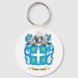 Porte-clés Armoiries d'Helyer (crête de famille)