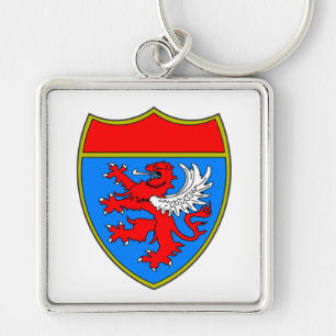 Porte-clés Armoiries du bouclier lion
