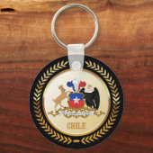 Porte-clés Armoiries du Chili (Recto)