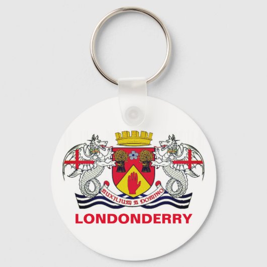 Porte-clés Armoiries du Comté de Londonderry (N.) (Recto)