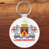 Porte-clés Armoiries du Comté de Londonderry (N.) (Recto)