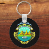 Porte-clés Armoiries du Costa Rica (Recto)