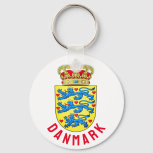 Porte-clés Armoiries du Danemark