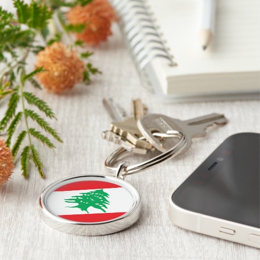 Porte-clés Armoiries du Liban (Côté)