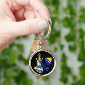 Porte-clés Armoiries du Royaume de Bosnie (main)