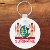Porte-clés Armoiries du Suriname (Recto)