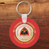 Porte-clés Armoiries du Timor oriental (Recto)