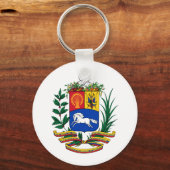 Porte-clés Armoiries Du Venezuela (Recto)