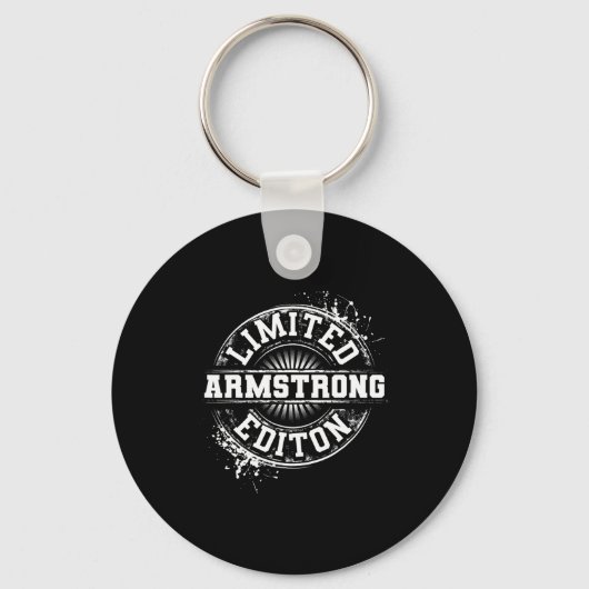 Porte-clés Armstrong Funny Surname Family Tree Birthday Reuni (Recto)
