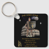 Porte-clés Armure complète de DIEU (Recto)