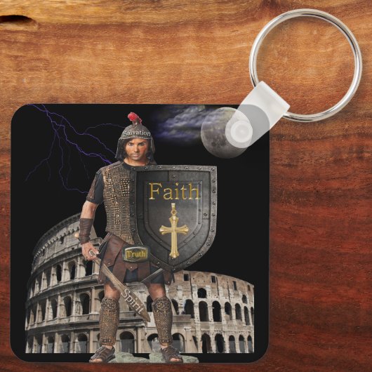 Porte-clés Armure complète de DIEU (Verso)