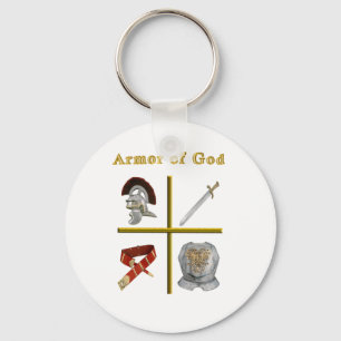 Porte-clés Armure de Dieu