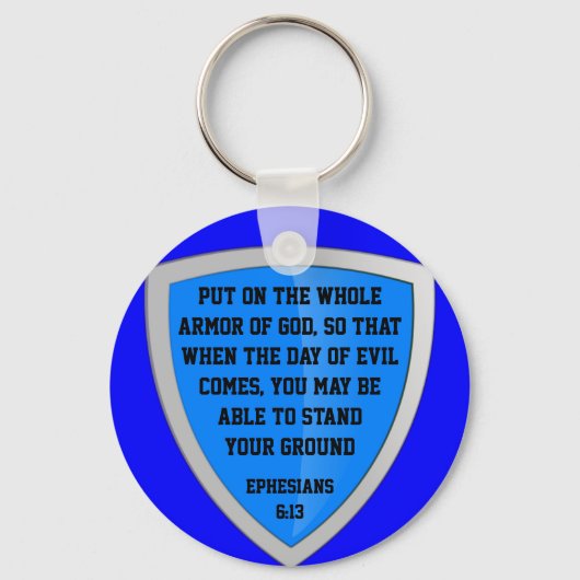 Porte-clés armure de Dieu porte - clé (Recto)