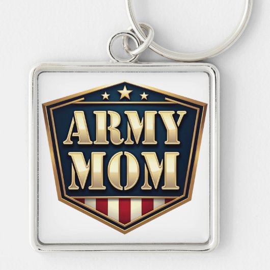 Porte-clés Army MOM,  (Devant)