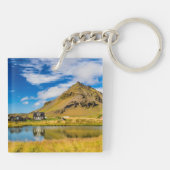 Porte-clés Arnarstapi Amtmansshus Et Le Mont Stapafell, Islan (Dos)