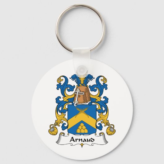 Porte-clés Arnaud Family Crest (Recto)
