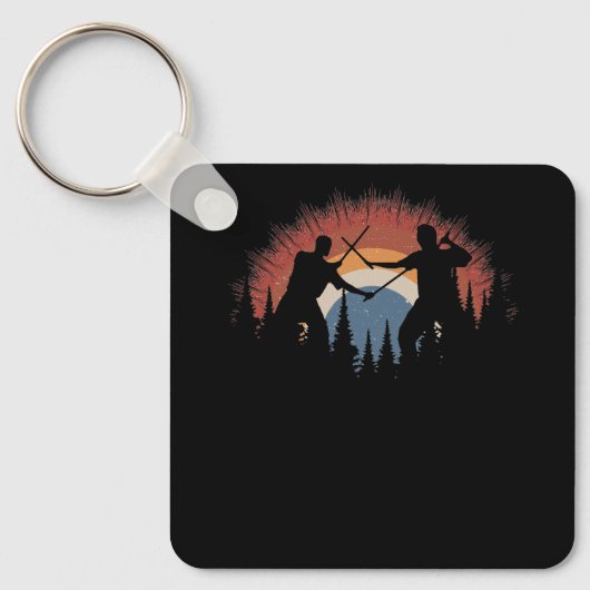 Porte-clés Arnis Kali Balintawak Escrima Martial Arts de (Recto)