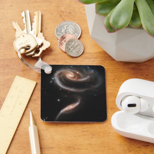 Porte-clés Arp 273 Galaxies Interagissant En Andromède. (Bureau)