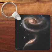 Porte-clés Arp 273 Galaxies Interagissant En Andromède. (Recto)