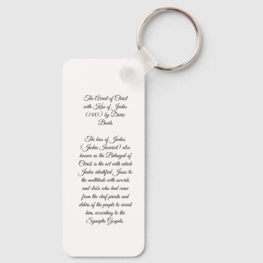 Porte-clés Arrestation du Christ (Verso)