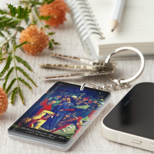 Porte-clés Arrestation du Christ (Devant droit)