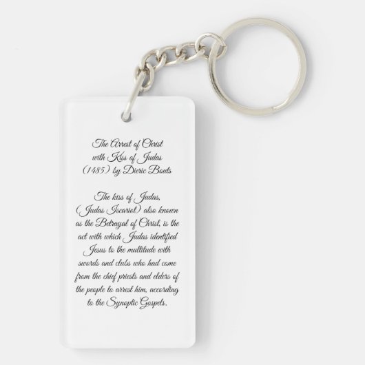 Porte-clés Arrestation du Christ (Dos)