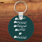 Porte-clés Arrêter la maltraitance des enfantsAimer un enfant (Recto)