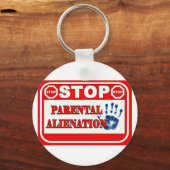 Porte-clés Arrêter l'aliénation parentale (Recto)