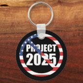 Porte-clés Arrêter le projet 2025 (Recto)