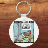 PORTE-CLÉS ARRÊTEZ DE CHASSER DES ESCALIERS ! (Recto)