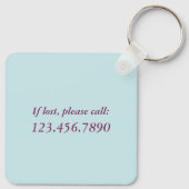 Porte-clés Arrêtez De Rêver, Commencez À Faire Du Métal Turqu (Dos)