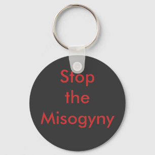 Porte-clés Arrêtez la misogynie