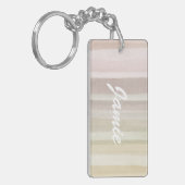 Porte-clés Arrière - plan abstrait d'aquarelle (Devant gauche)