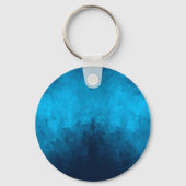 Porte-clés Arrière - plan bleu cristallisé Abstrait (Recto)
