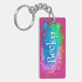 Porte-clés Arrière - plan branché Pastel (Devant gauche)