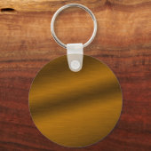 Porte-clés Arrière - plan de bronze brossé (Recto)