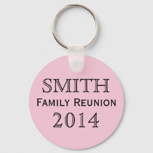 Porte-clés Arrière - plan de rose de la Réunion de famille