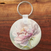 Porte-clés Arrière - plan floral. Fleur de printemps (Recto)