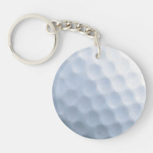 Porte-clés Arrière - plan Motif d'impression de balle de golf