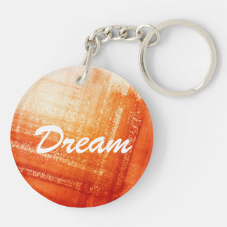 Porte-clés Arrière - plan peint à la main abstrait