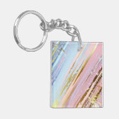 Porte-clés Arrière - plan rose texturé (Devant gauche)