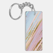 Porte-clés Arrière - plan rose texturé (Devant gauche)