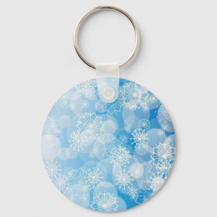 Porte-clés Arrière - plan Snowflake