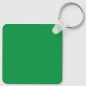 Porte-clés Arrière - plan vert avec bordure blanche pour Aest (Dos)