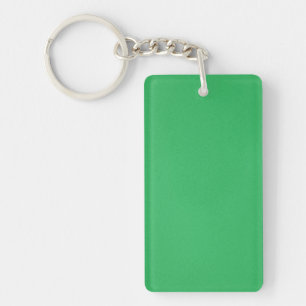 Porte-clés Arrière - plan vert tendance