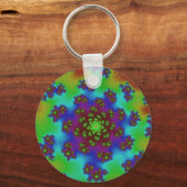 Porte-clés Arrosage floral d'automne (Recto)